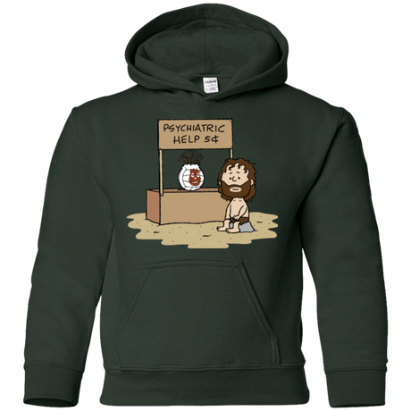 Sweatshirts Forest Green / YS Volleyball Help Youth Hoodie