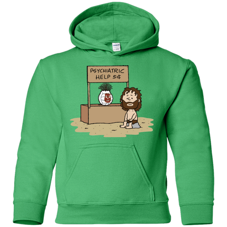 Sweatshirts Irish Green / YS Volleyball Help Youth Hoodie