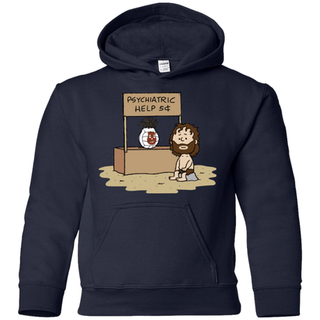 Sweatshirts Navy / YS Volleyball Help Youth Hoodie