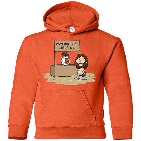 Sweatshirts Orange / YS Volleyball Help Youth Hoodie