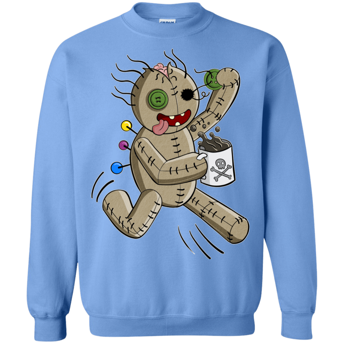 Sweatshirts Carolina Blue / S Voodoo Coffee Runner Crewneck Sweatshirt