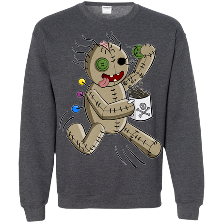 Sweatshirts Dark Heather / S Voodoo Coffee Runner Crewneck Sweatshirt