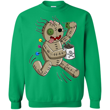 Sweatshirts Irish Green / S Voodoo Coffee Runner Crewneck Sweatshirt