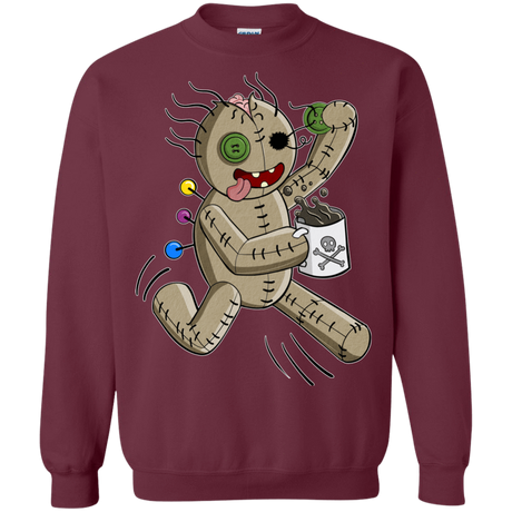 Sweatshirts Maroon / S Voodoo Coffee Runner Crewneck Sweatshirt