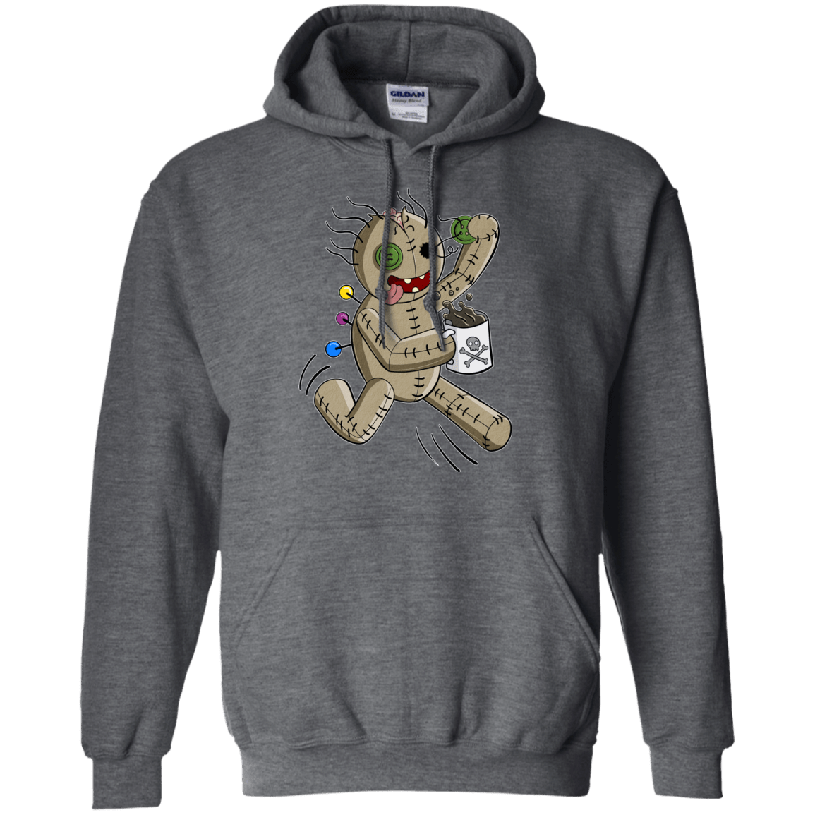 Sweatshirts Dark Heather / S Voodoo Coffee Runner Hoodie
