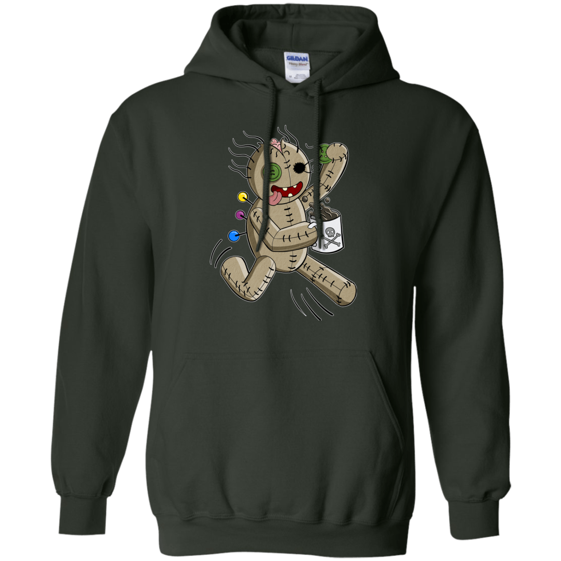 Sweatshirts Forest Green / S Voodoo Coffee Runner Hoodie