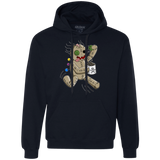 Sweatshirts Navy / S Voodoo Coffee Runner Premium Fleece Hoodie