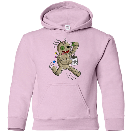 Sweatshirts Light Pink / YS Voodoo Coffee Runner Youth Hoodie