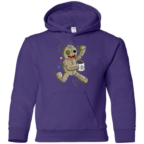 Sweatshirts Purple / YS Voodoo Coffee Runner Youth Hoodie