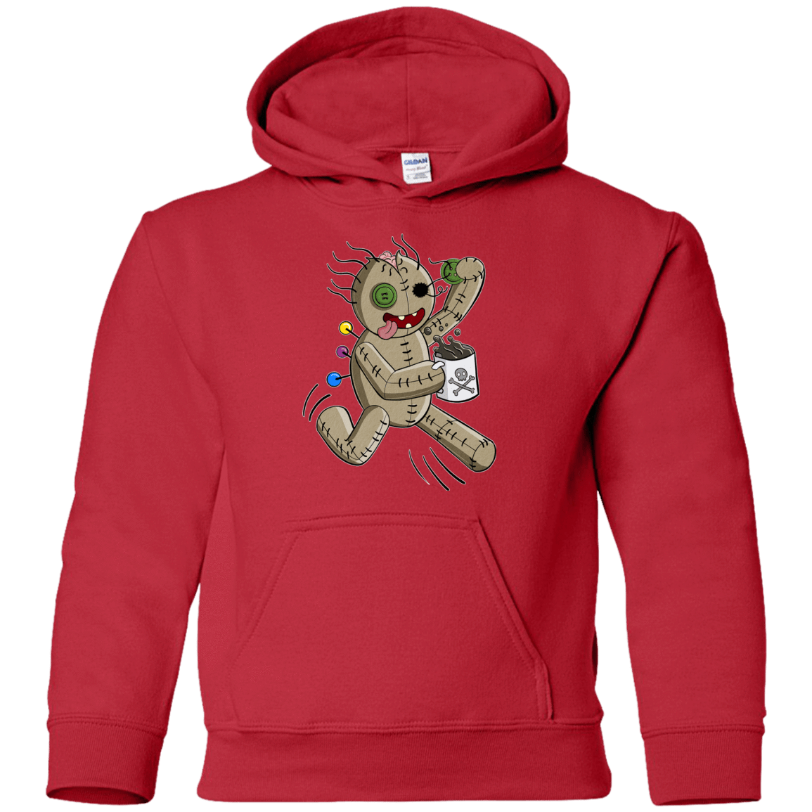 Sweatshirts Red / YS Voodoo Coffee Runner Youth Hoodie