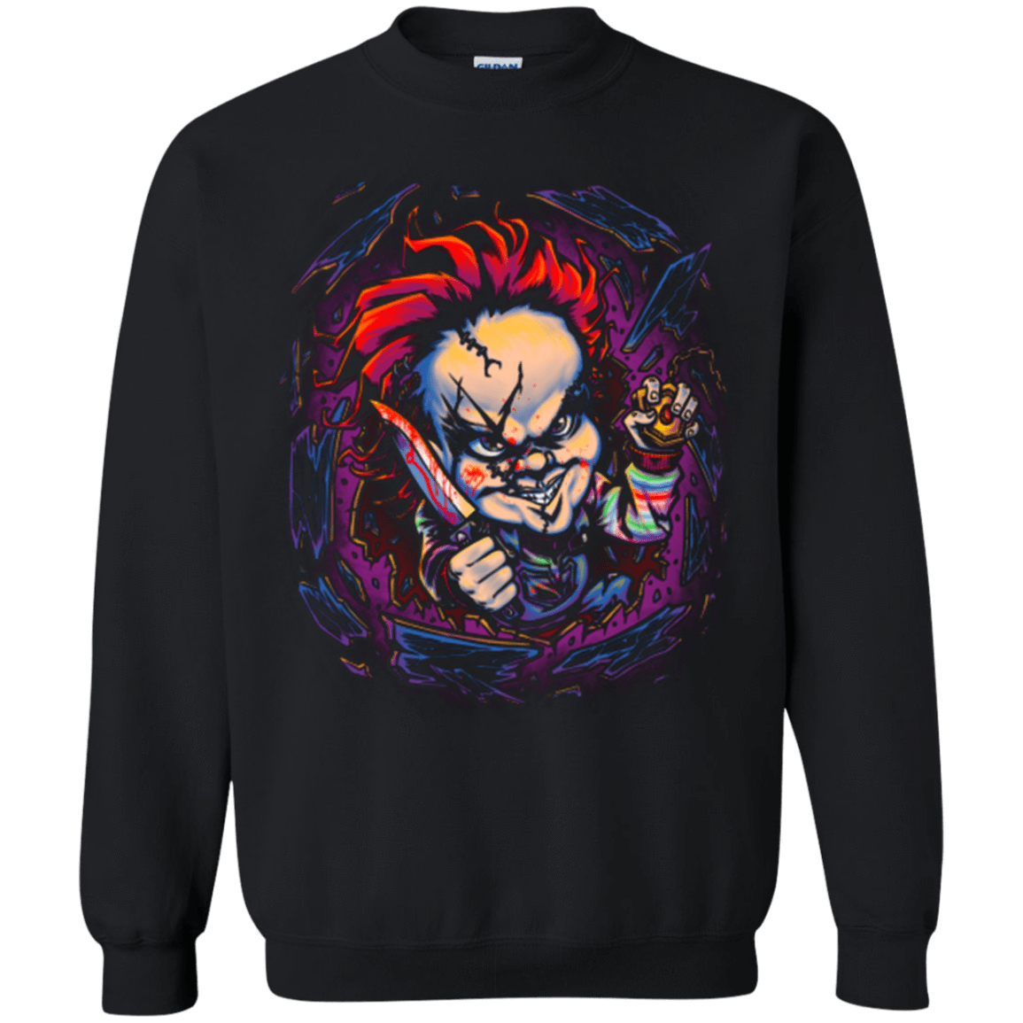 Sweatshirts Black / Small Voodoo Doll of Death Crewneck Sweatshirt