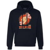 Sweatshirts Navy / Small Vote Bacon In 2018 Premium Fleece Hoodie