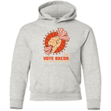 Sweatshirts Ash / YS Vote Bacon In 2018 Youth Hoodie