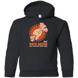 Sweatshirts Black / YS Vote Bacon In 2018 Youth Hoodie