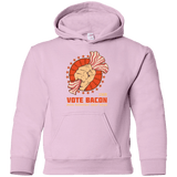 Sweatshirts Light Pink / YS Vote Bacon In 2018 Youth Hoodie