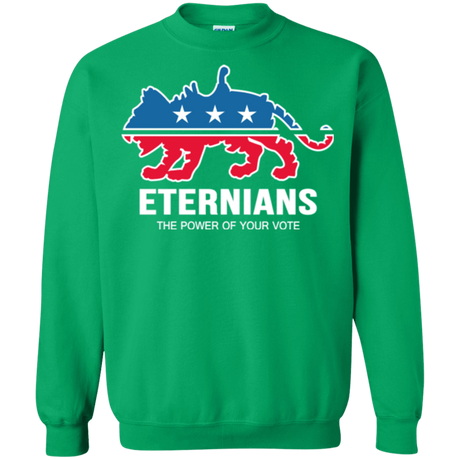 Sweatshirts Irish Green / Small Vote Eternians Crewneck Sweatshirt