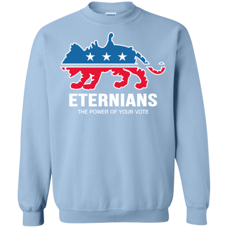 Sweatshirts Light Blue / Small Vote Eternians Crewneck Sweatshirt