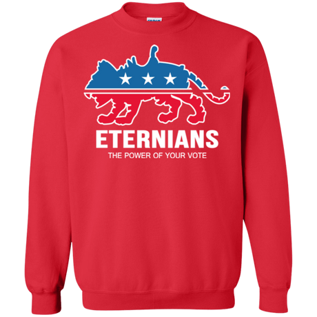 Sweatshirts Red / Small Vote Eternians Crewneck Sweatshirt