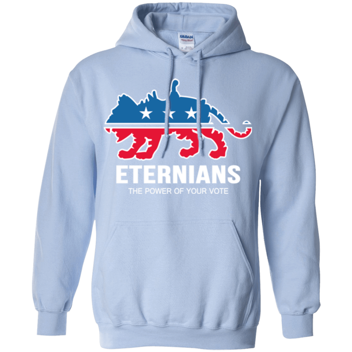Sweatshirts Light Blue / Small Vote Eternians Pullover Hoodie