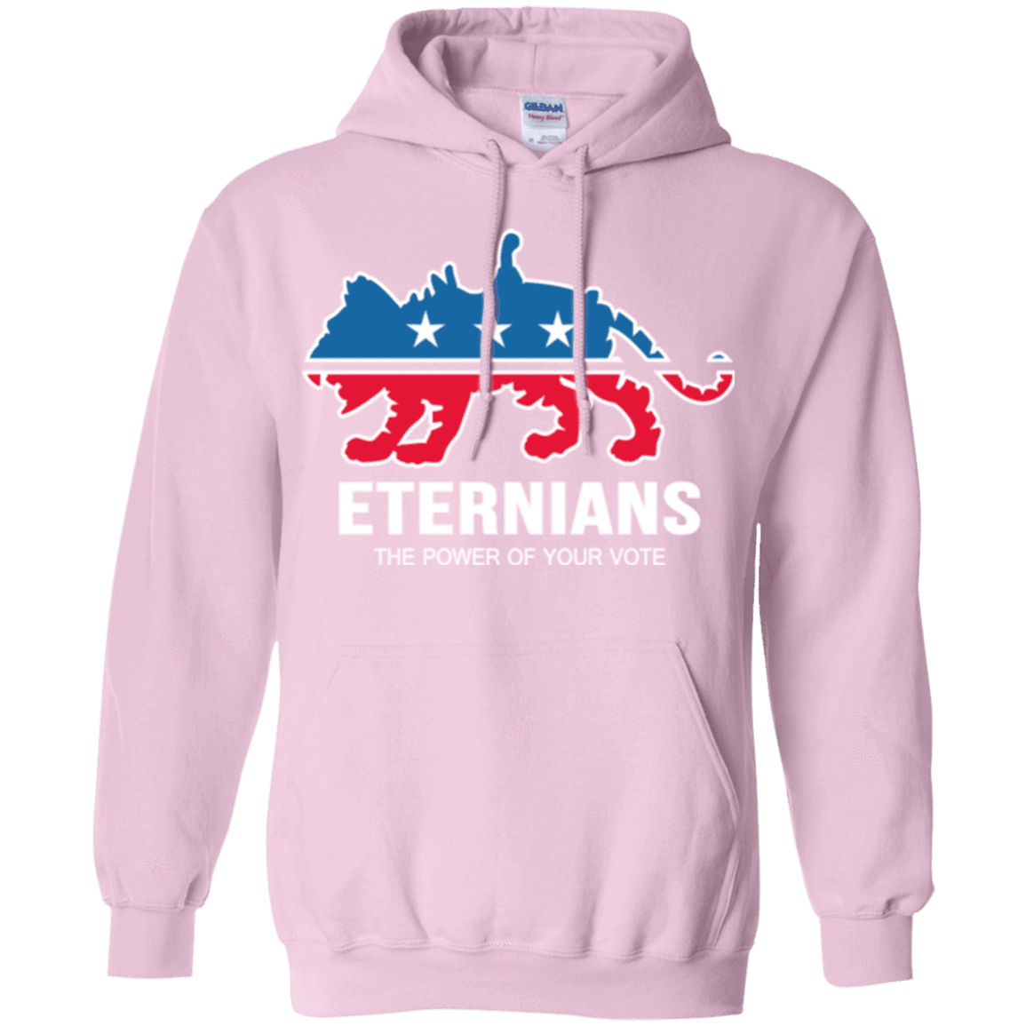 Sweatshirts Light Pink / Small Vote Eternians Pullover Hoodie