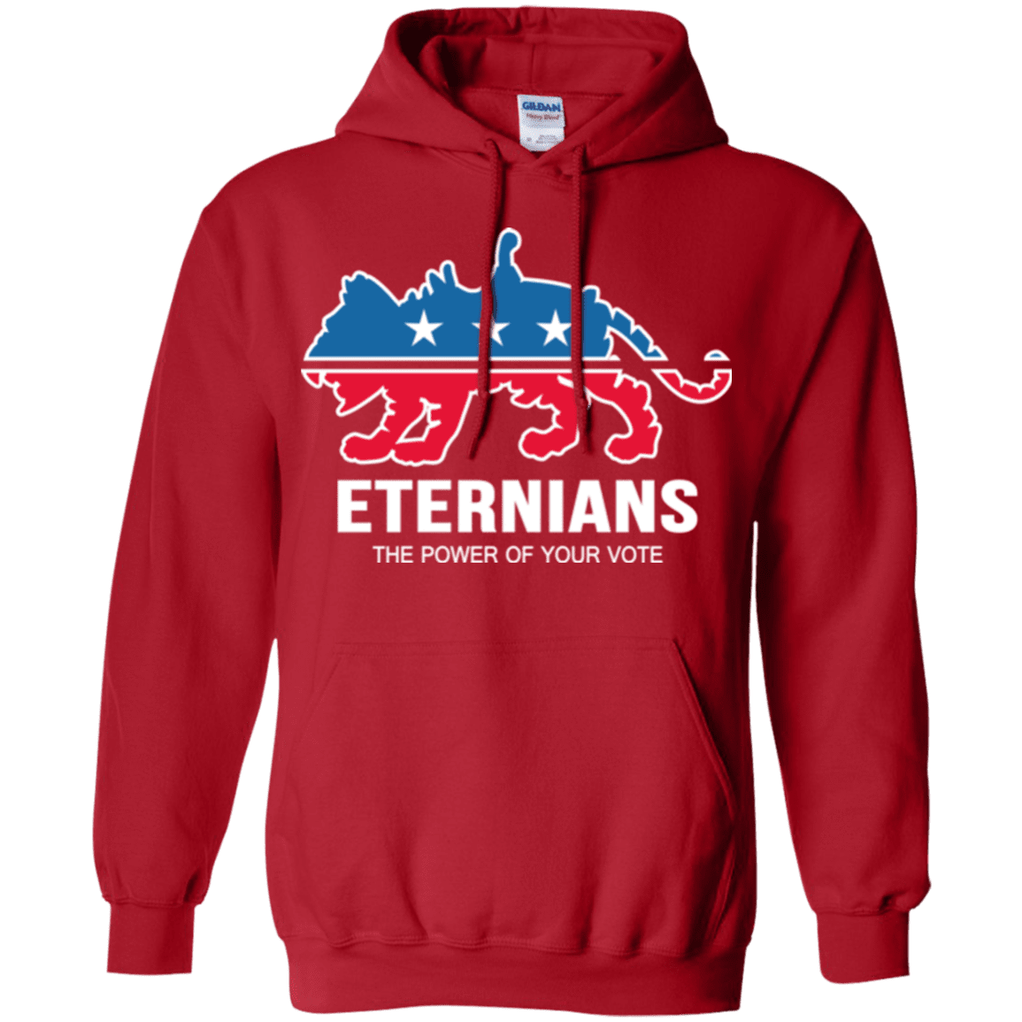 Sweatshirts Red / Small Vote Eternians Pullover Hoodie