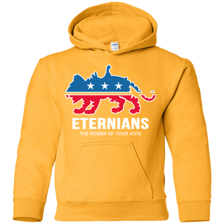 Sweatshirts Gold / YS Vote Eternians Youth Hoodie