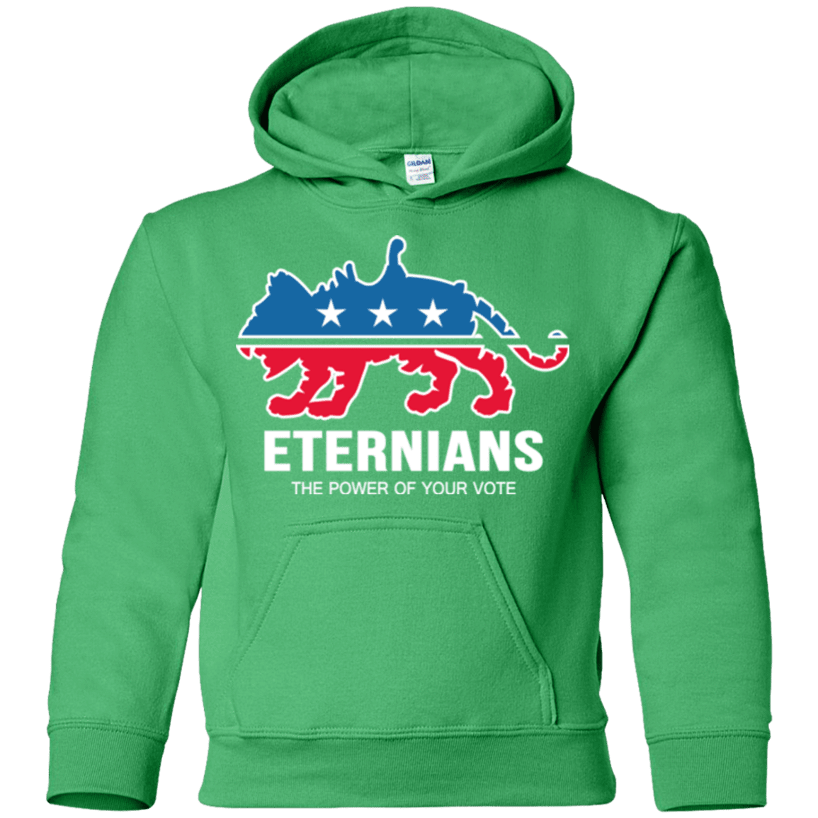 Sweatshirts Irish Green / YS Vote Eternians Youth Hoodie