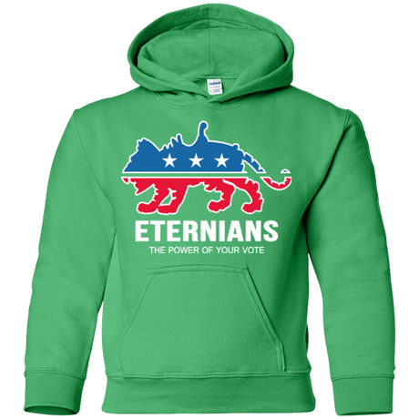 Sweatshirts Irish Green / YS Vote Eternians Youth Hoodie