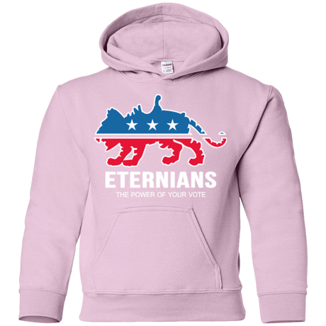 Sweatshirts Light Pink / YS Vote Eternians Youth Hoodie