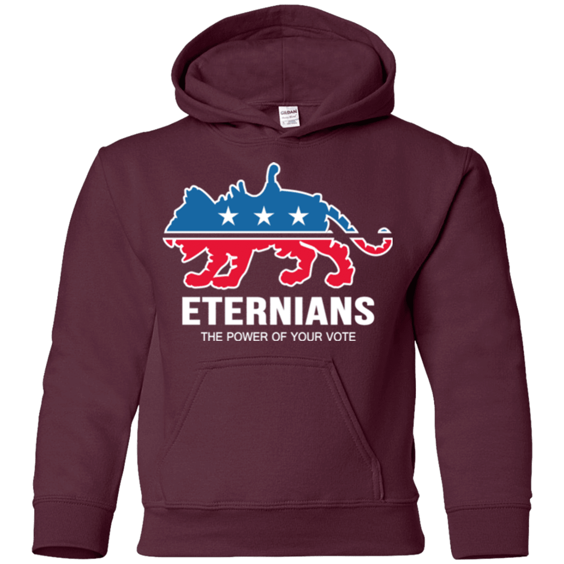 Sweatshirts Maroon / YS Vote Eternians Youth Hoodie