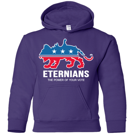 Sweatshirts Purple / YS Vote Eternians Youth Hoodie