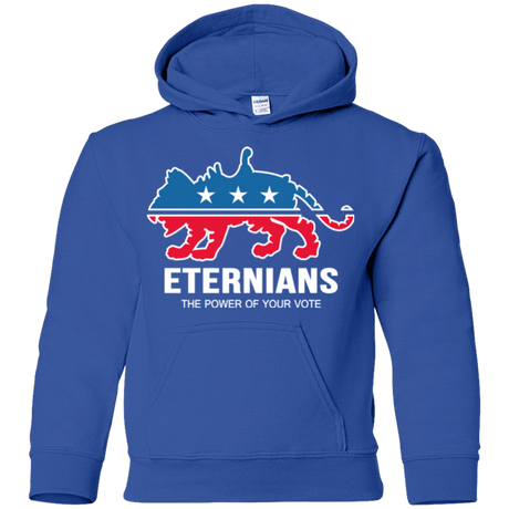 Sweatshirts Royal / YS Vote Eternians Youth Hoodie