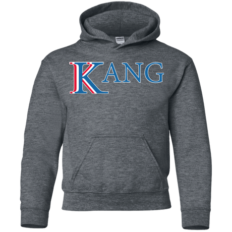 Sweatshirts Dark Heather / YS Vote for Kang Youth Hoodie