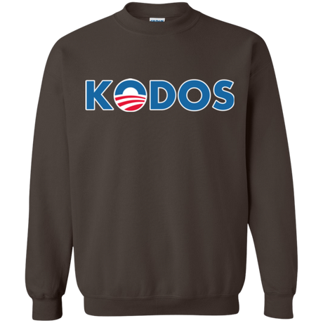 Sweatshirts Dark Chocolate / Small Vote for Kodos Crewneck Sweatshirt