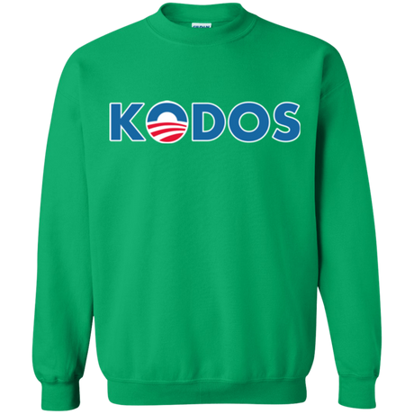 Sweatshirts Irish Green / Small Vote for Kodos Crewneck Sweatshirt