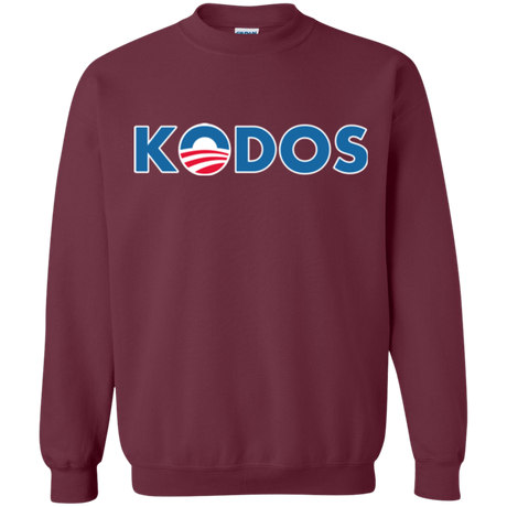 Sweatshirts Maroon / Small Vote for Kodos Crewneck Sweatshirt