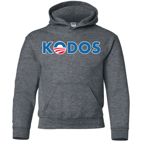 Sweatshirts Dark Heather / YS Vote for Kodos Youth Hoodie