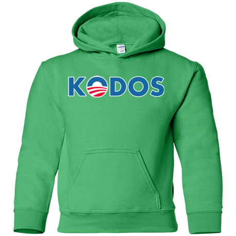 Sweatshirts Irish Green / YS Vote for Kodos Youth Hoodie
