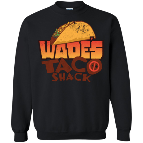 Sweatshirts Black / Small Wade Tacos Crewneck Sweatshirt