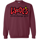 Sweatshirts Maroon / S Wades Grill Crewneck Sweatshirt