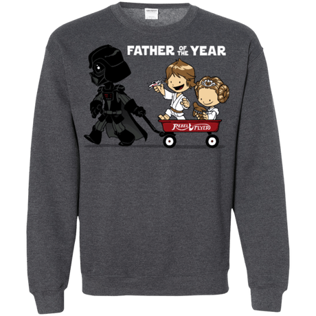 Sweatshirts Dark Heather / Small WagonRide Crewneck Sweatshirt