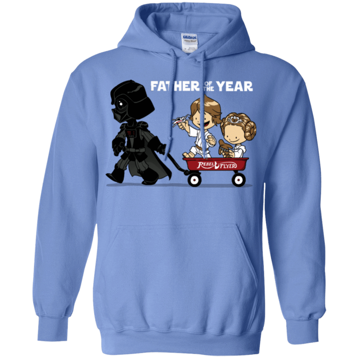 Sweatshirts Carolina Blue / Small WagonRide Pullover Hoodie