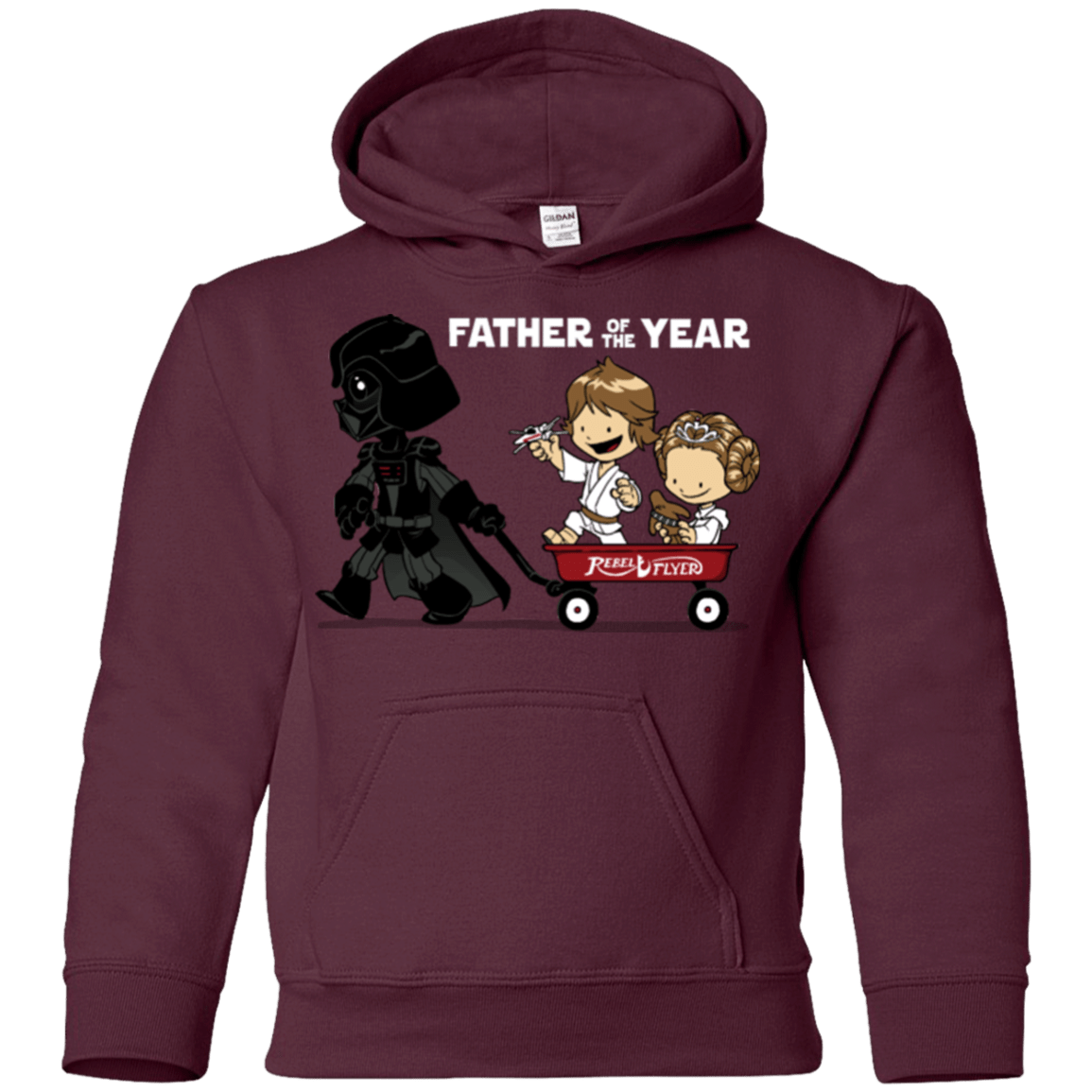Sweatshirts Maroon / YS WagonRide Youth Hoodie