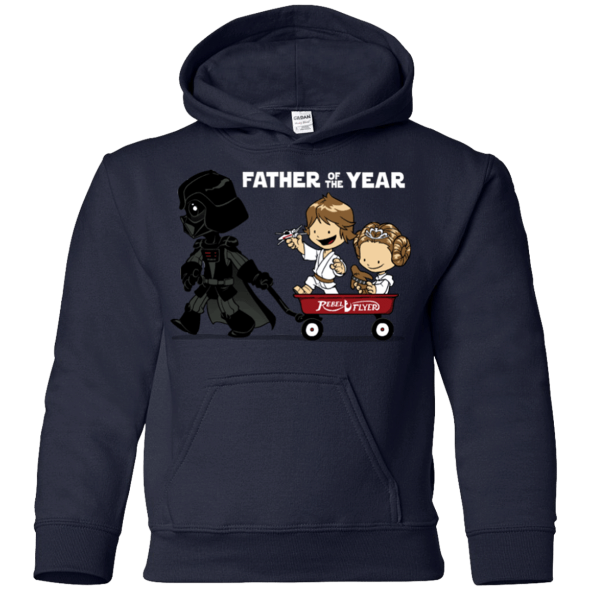 Sweatshirts Navy / YS WagonRide Youth Hoodie