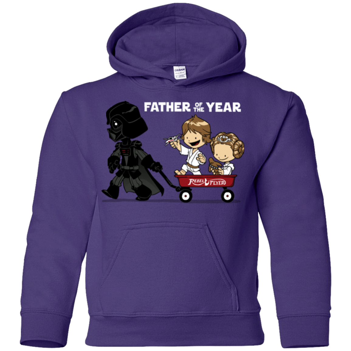 Sweatshirts Purple / YS WagonRide Youth Hoodie