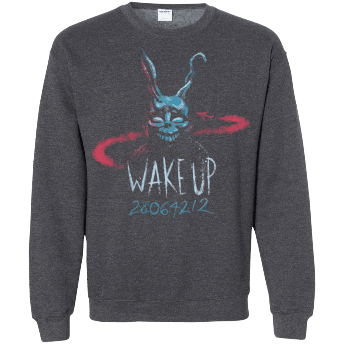Sweatshirts Dark Heather / Small Wake up 28064212 Crewneck Sweatshirt
