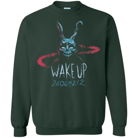Sweatshirts Forest Green / Small Wake up 28064212 Crewneck Sweatshirt