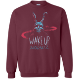Sweatshirts Maroon / Small Wake up 28064212 Crewneck Sweatshirt