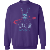 Sweatshirts Purple / Small Wake up 28064212 Crewneck Sweatshirt