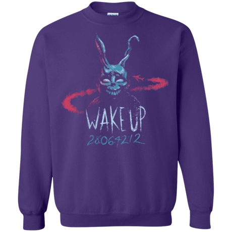 Sweatshirts Purple / Small Wake up 28064212 Crewneck Sweatshirt
